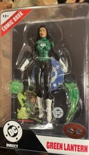MCFARLANE DC MULTIVERSE JESSICA CRUZ GREEN LANTERN FIGURE MOC PAGE PUNCHER MIB