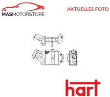 LADELUFTKÜHLER KÜHLER LADELUFT HART 605 578 H NEU OE QUALITÄT