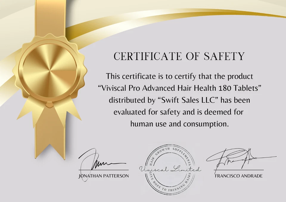 VIVISCAL PRO - Professional Hair Growth Tablets 180 Exp. 12/2027 - Image 2 of 2