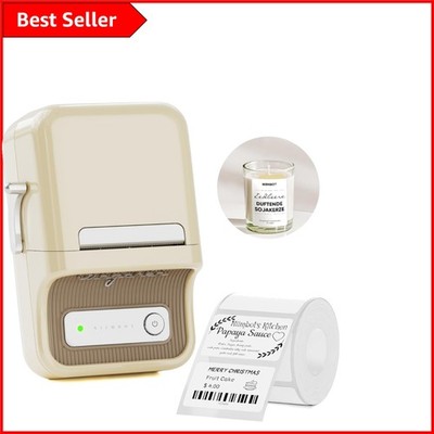 Müheloses Beschriften mit B21 Bluetooth Thermodrucker - individuelle Designs & mehr