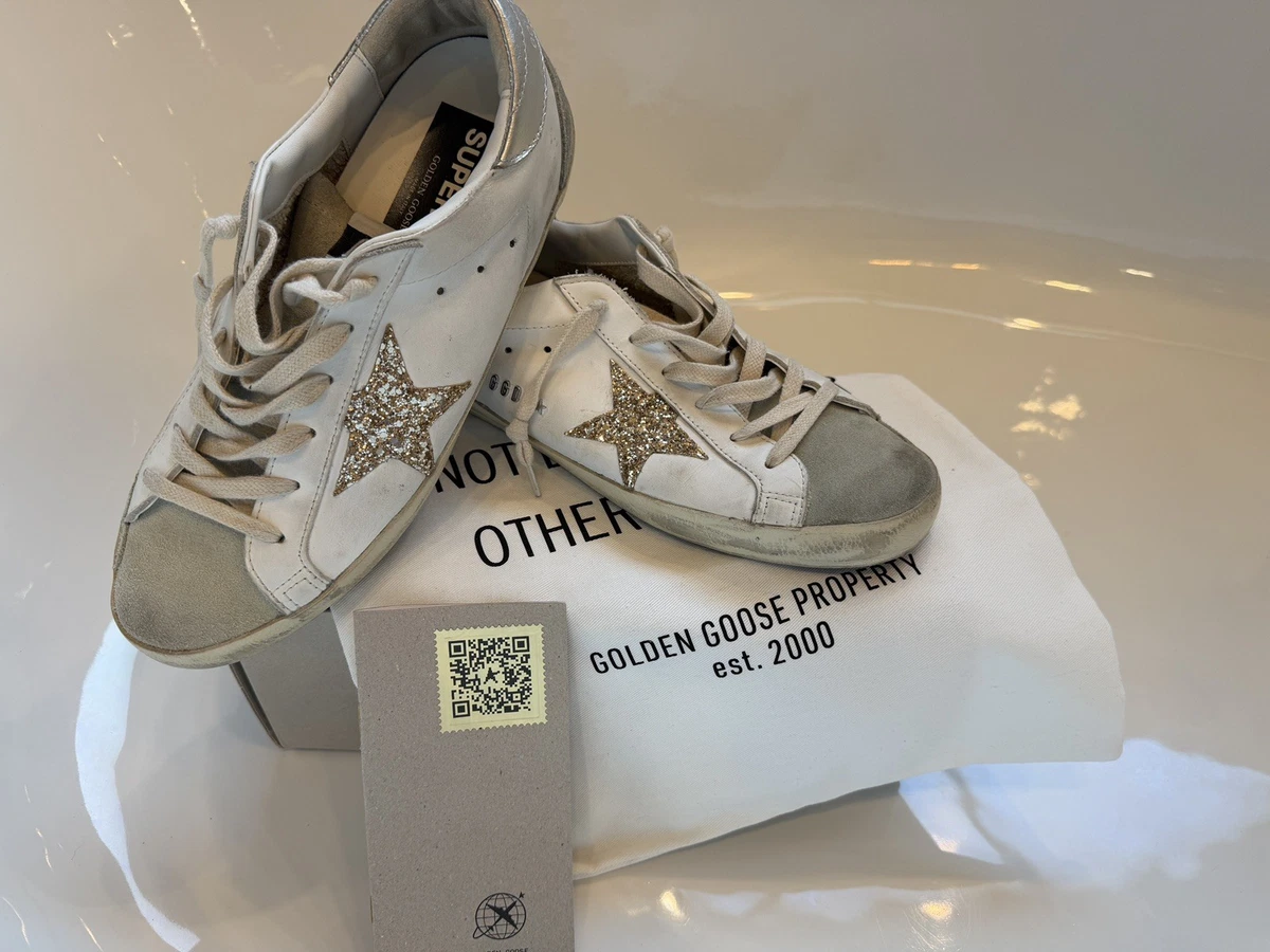 Golden Goose Superstar White Light Brown W for sale | eBay