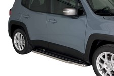 Trittbretter Schwellerrohre für JEEP Renegade & Trailhawk ab Bj. 2014- Edelstahl