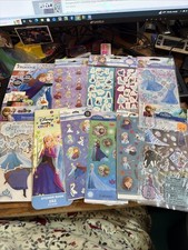 Lot of 10 Vintage Frozen Hallmark Stickers