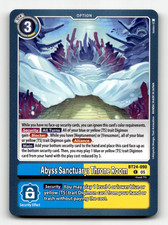 Abyss Sanctuary: Throne Room (C) - Digimon CCG - Time Stranger