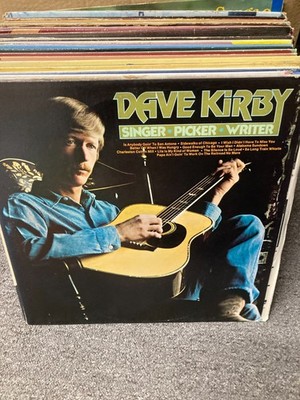 DAVE KIRBY SINGER PICKER WRITER, VINYL LP, DOS26014, VG+