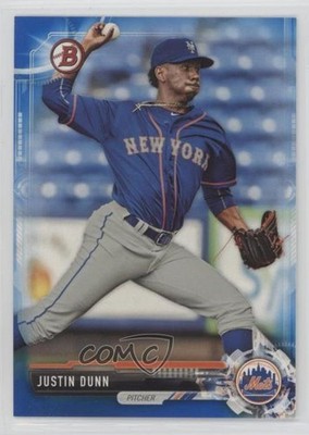 2017 Bowman Draft Blue 146/150 Justin Dunn #BD-49 j2c