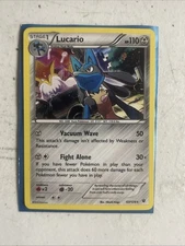 Lucario 63/124 Cosmos Holo - Pokemon XY Fates Collide