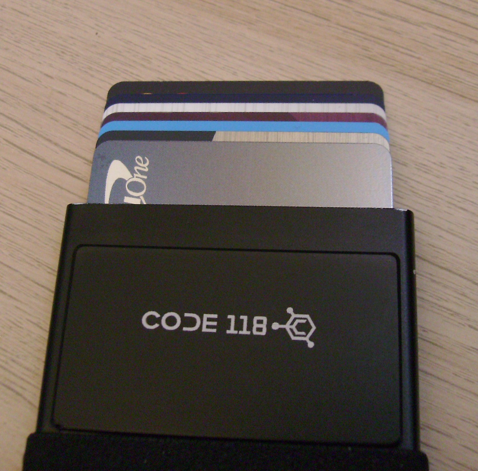 TRIGGER WALLET Code 118 RFID Blocking Black Alumi… - image 4