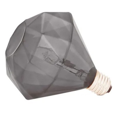 Halogen Globe Diamond Lights Diamant 18W E27 Rauchglas warmweiß 2600K dimmbar