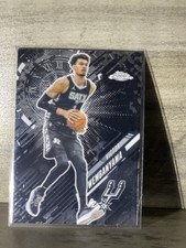 Topps 2025-26 Chrome Victor Wembanyama Go Time Insert San Antonio Spurs #GT-11