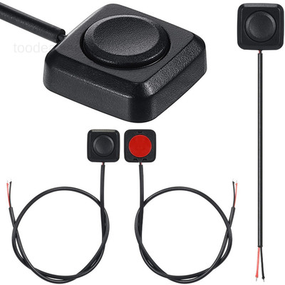 4 Pcs Momentary Push Button Switch 12v 24v Surface Mount Mini Black