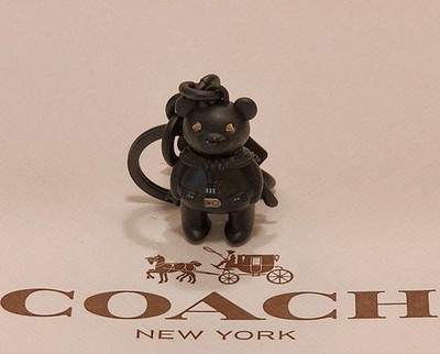 NEW COACH X STAR WARS BLACK DARTH VADER BEAR KEY / FOB CHAIN