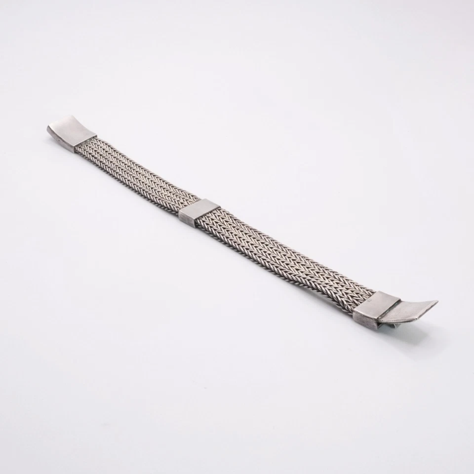 bracciale antico argento 925 smalti - Immagine 4 di 4