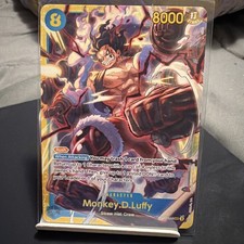 Monkey D Luffy OP11-118 SEC Learn Together One Piece English Secret Rare NO FOIL
