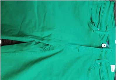 Jean TOMMY HILFIGER vert T27 Taille S 36 Neuf sans etiquette et sans défaut ! - Photo 1/4
