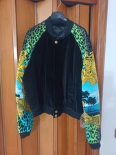 Versace X H&M  SAMPLE Velvet Bomber Jacket Size M NEW NO LOGO 
