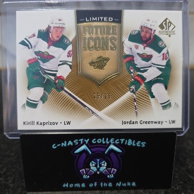 2021-22 Sp Authentic Kirill Kaprizov Jordan Greenway Future Icons 25/25