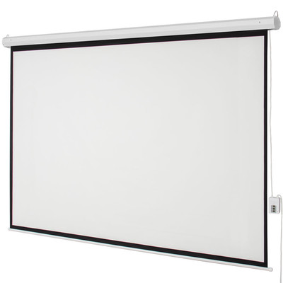 100'' 4:3 Auto Electric Motorized Projector Screen +Remote US Shipping