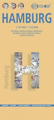 Hamburg, Borch Map: Hamburg, Hamburg Airport, Blankenese, Hamburg Centre, H