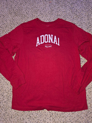 Christian Faith based t-shirts. Style  ''Adonai My Lord''