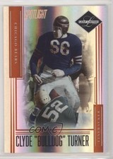 2006 Leaf Limited Bronze Spotlight 4/50 Clyde Bulldog Turner #135 HOF qw7