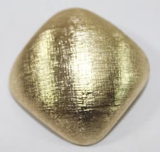 Vintage Brushed Gold Tone Scarf Clip – Made in Western Germany