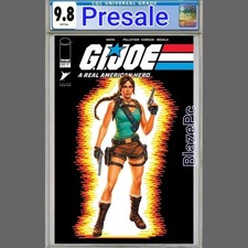 Gi Joe A Real American Hero 330 Cgc 9.8 3rd Print Cover A Croft Variant Presale