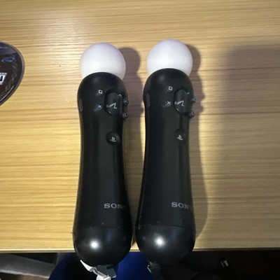 PlayStation 3 PS3 Move Motion Controller CECH-ZCM1U Lot Set 2 Working