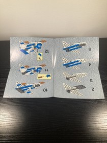 LEGO Space - Ice Planet 6879 Blizzard Baron Instructions Only