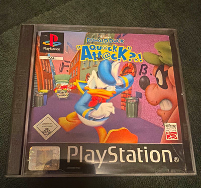 Disney Interactive Donald Duck: Quack Attack PS1 PAL SLES-03715 USK 6