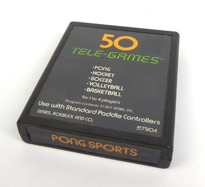 Atari 2600 Spiel -- PONG SPORTS -- VCS