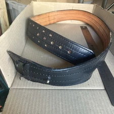 pre-owned 4011U DUTYMAN 40 Police Officer Full Grain Leather belt