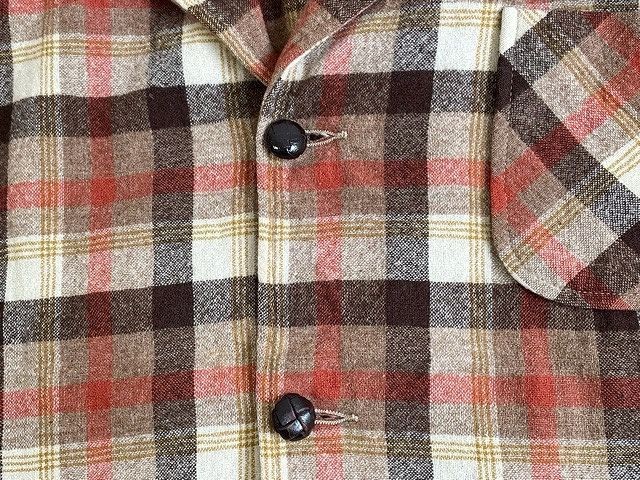 Pendleton Wool Tailored Jacket L Multi Check Made… - image 5