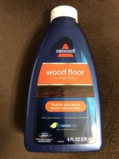 BISSELL Wood Floor Cleaner 8 Oz Crosswave  & Spinwave Lemon  Scent Pet Safe