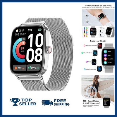 Smart Watch for Women, 1.85'' HD Smartwatch Compatible Iphone/Samsung/Android (An