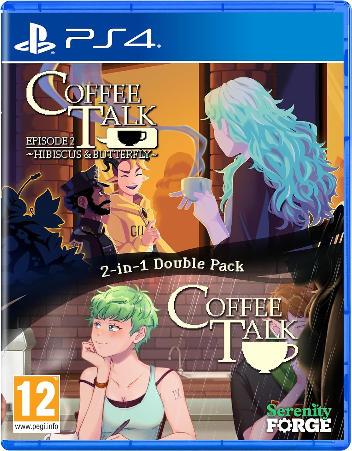 Coffee Talk 1+2 Double Pack Sony Playstation 4 PS4 Game