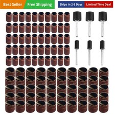 106PCS 600 Grit Sanding Drums for Dremel Rotary Tool, Rotary Tool Bits Sande