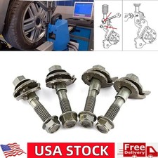 4pcs 14mm Adjustable Camber Correction Alignment Kit Fit Front Wheels Cam Bolts 4pcs 14mm Adjustable Camber Correction Alignment Kit Fit Front Wheels Cam Bolts