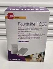 NETGEAR  Powerline 1000 PL1000100PAS 1000 Mbps Gigabit Port Open Box