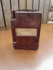 Megger Vintage Hand Crank Insulation Tester 500 Volts Acton, Includes Carry Case