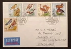 Germany stamp 1998 Humanitarian Relief Fund Birds first day cover