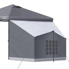 Side Tent,Camping Tent for 10' x 10' Pop Up Canopy, Easy Set Up
