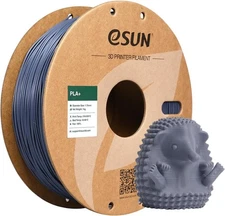 eSUN PLA+ Filament 1.75mm, 3D Printer PLA 1.75mm 1KG, E-grey 