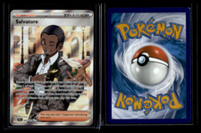 Salvatore - 202/162 - Pokemon Temporal Forces Full Art Trainer Card NM