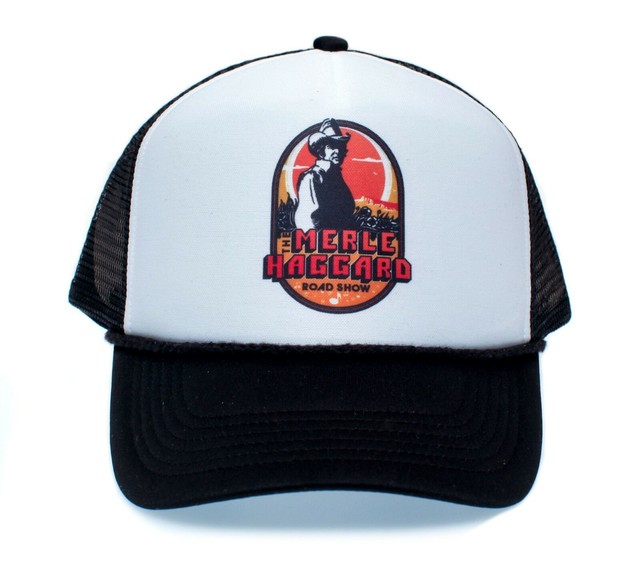 Merle Haggard Trucker Hat Country Music Concert hat Adult Unisex Multi