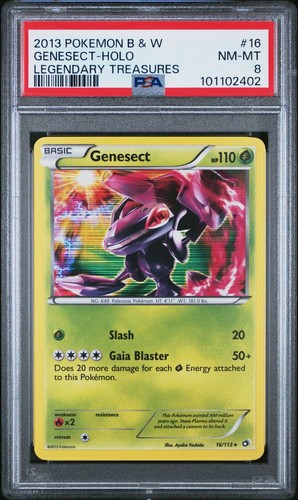 Genesect graded PSA 8 for sale on eBay