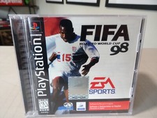 FIFA Road to World Cup 98 Playstation 1 PS1 Complete w/ Manual - CIB - VGC