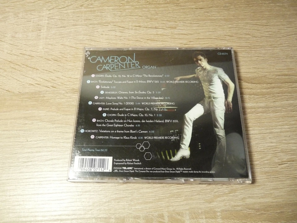 SIGNIERT / Cameron Carpenter: Revolutionary / CD - Bild 2 von 3