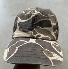 Vintage 1990s YA Youngan Hat Company Duck Hunting Camo Snapback Hat Cap One Size