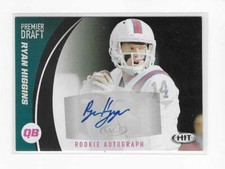 2017 SAGE HIT #A71 RYAN HIGGINS Premier Draft Signature Rookie - Louisiana Tech